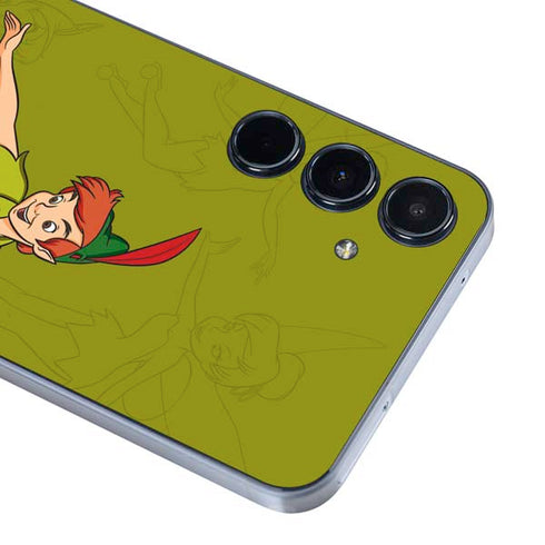 Disney Peter Pan and Tinker Bell Portrait Galaxy A36 5G Skin